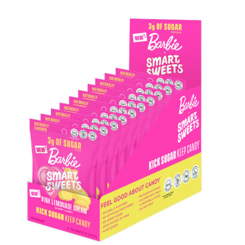 SamrtSweets® Pink Lemonade Dream Gummies Perspective: right