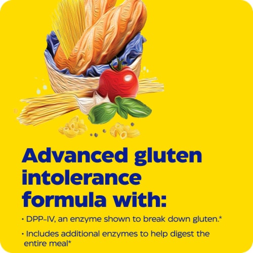 Enzymedica® GlutenEase® Extra Strength Capsules Perspective: right