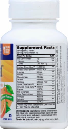 Enzymedica  Chewable Digest™   Orange Perspective: right