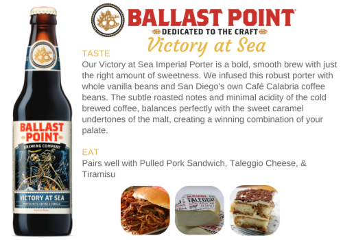 Ballast Point Victory at Sea Porter Craft Beer Perspective: right
