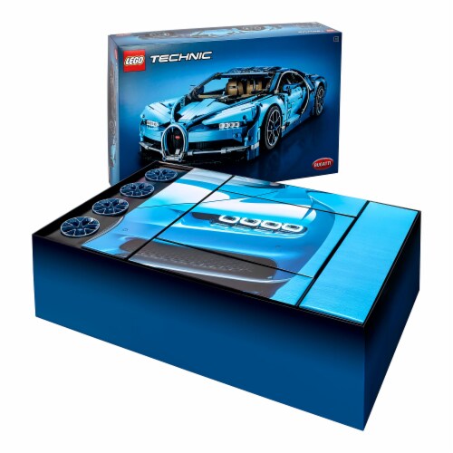 LEGO Technic Bugatti Chiron Race Car Scale Model Collectable Building Set Blue 1 Piece Ralphs