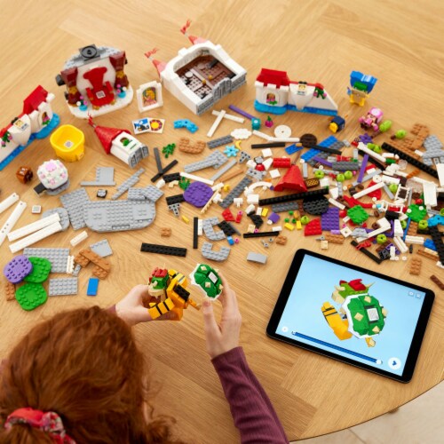 LEGO® 71408 Super Mario™ Peach’s Castle Expansion Set Building Toy Perspective: right