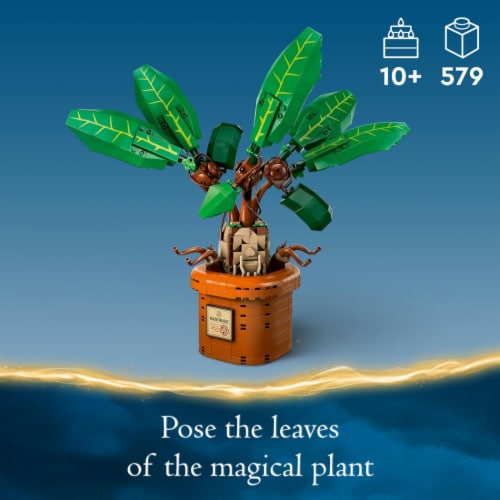 LEGO® Harry Potter™ Mandrake Magical Plant 76433 Perspective: right