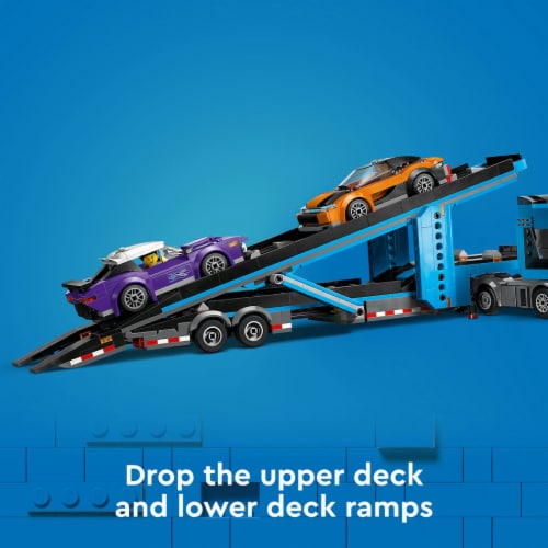 LEGO® City Car Transporter With Sports Cars 60408 Perspective: right