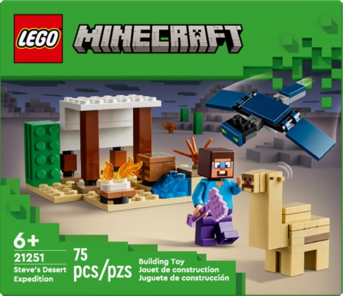 LEGO Minecraft Steve's Desert Expedition Building Toy 21251 Perspective: right