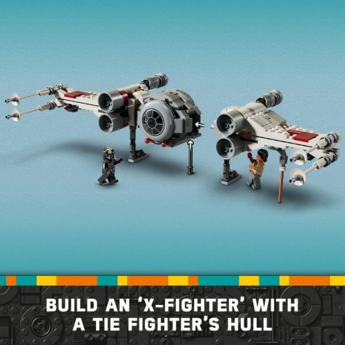 LEGO® Star Wars™ TIE Fighter & X-Wing Mash-up 75393 Perspective: right
