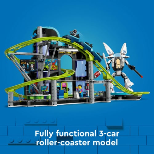 LEGO® City Robot World Roller Coaster Park 60421 Perspective: right