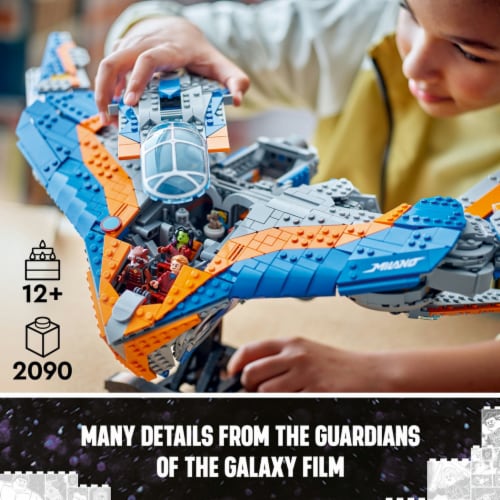 LEGO® Marvel Guardians of the Galaxy: The Milano Spaceship 76286 Perspective: right