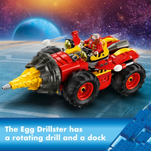 LEGO® Sonic™ The Hedgehog Super Sonic™ Vs. Egg Drillster 76999 Building Set Perspective: right