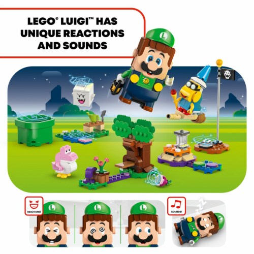 LEGO® Super Mario™ Adventures with Interactive LEGO® Luigi™ 71440 Perspective: right