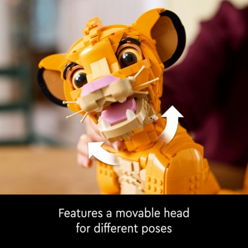 LEGO® Disney Young Simba the Lion King Collection Building Set Perspective: right