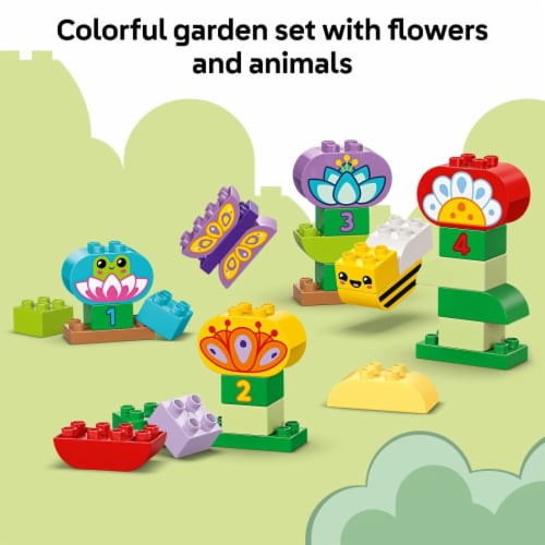 LEGO DUPLO Town Creative Garden & Flowers Building Toy 10444 Perspective: right