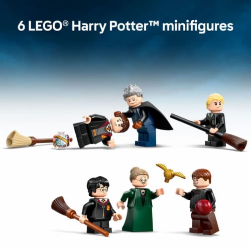 LEGO Harry Potter Hogwarts Castle: Flying Lessons Building Toy 76447 Perspective: right