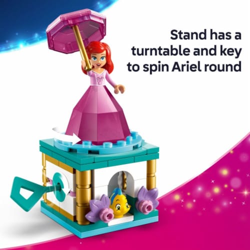 LEGO Disney Princess Twirling Ariel Building Toy 43259 Perspective: right