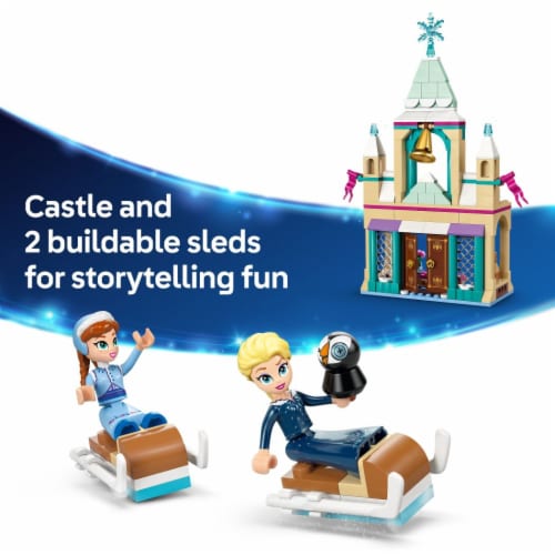 LEGO Disney Frozen: Arendelle Frozen Castle Building Toy 43265 Perspective: right