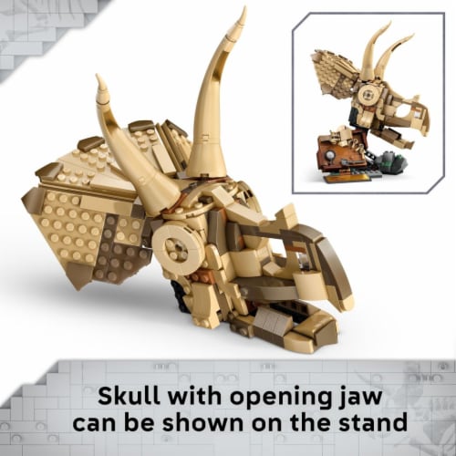 LEGO Jurassic World Dinosaur Fossils Triceratops Skull Building Toy 76969 Perspective: right