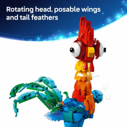 LEGO® Disney Moana 2 Heihei Buildable Animal 43272 Building Set Perspective: right