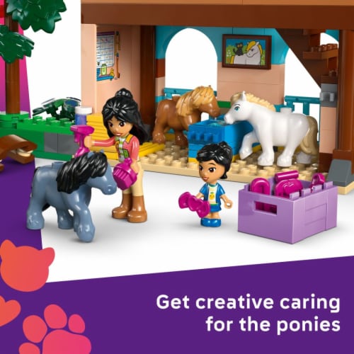 LEGO Friends Pony Ranch & Stable Building Toy 42654 Perspective: right