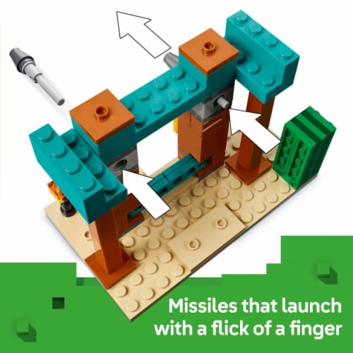 LEGO Minecraft The Illager Desert Patrol Building Toy 21267 Perspective: right