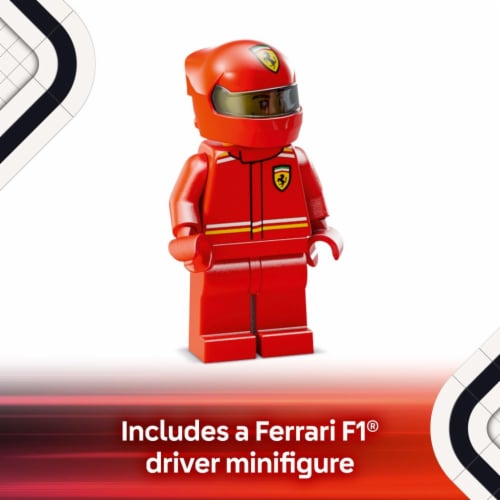 LEGO® Speed Champions Ferrari SF-24 F1 Race Car Toy 77242 Building Set Perspective: right