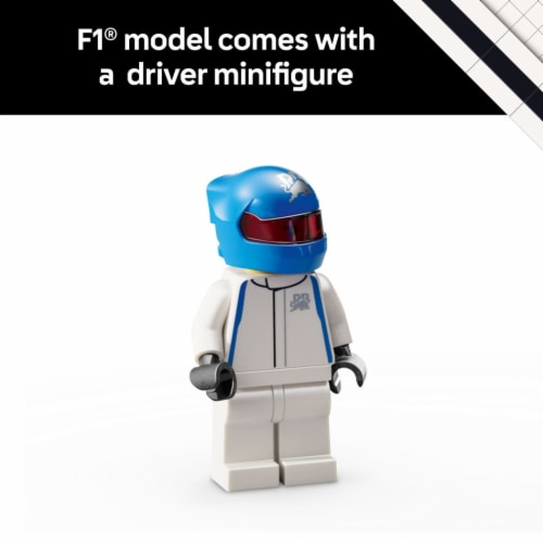 LEGO® Speed Champions Visa Cash App RB VCARB 01 F1 Race Car 77246 Building Set Perspective: right