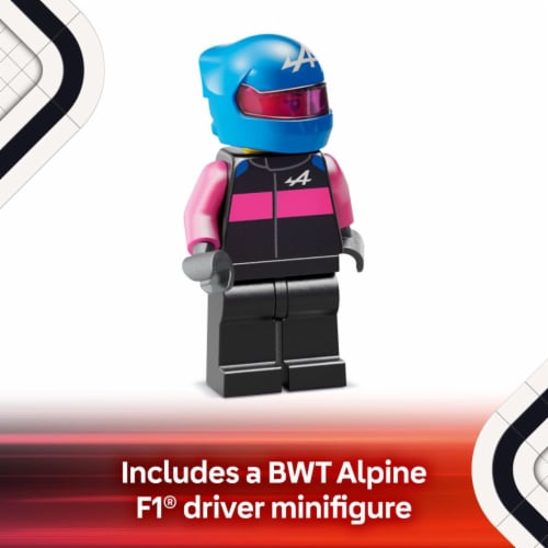 LEGO® Speed Champions BWT Alpine F1 Team A524 Race Car 77248 Building Set Perspective: right