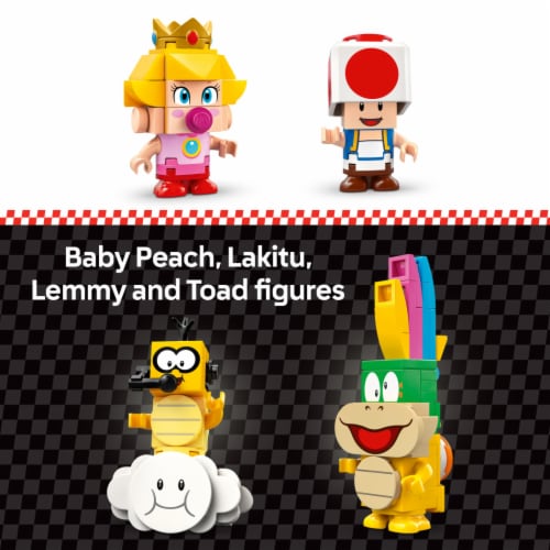 LEGO Super Mario: Mario Kart Baby Peach & Grand Prix Set 72036 Perspective: right