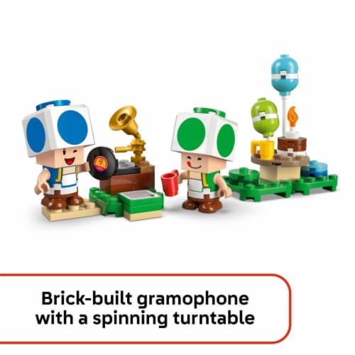LEGO Super Mario Party at Toad’s House Kids Toy 72041 Perspective: right