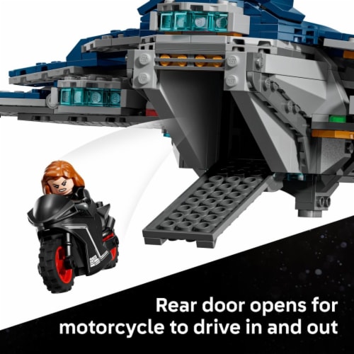 LEGO Marvel Avengers: Age of Ultron Quinjet 76325 Perspective: right