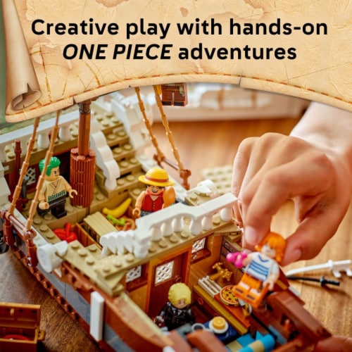 LEGO ONE PIECE The Going Merry Pirate Ship 75639 Perspective: right