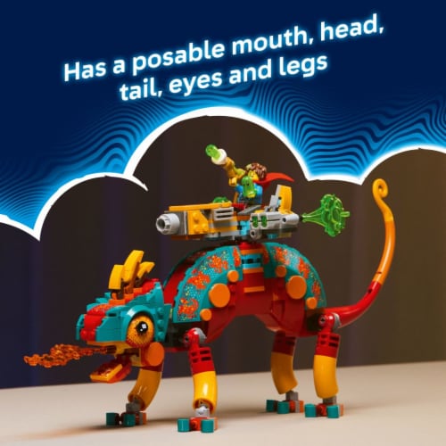 LEGO DREAMZzz Mateo’s Fire Chameleon Kids Toy 71492 Perspective: right