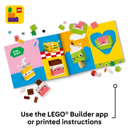 LEGO Classic Creative Food Friends Building Toy 11039 Perspective: right