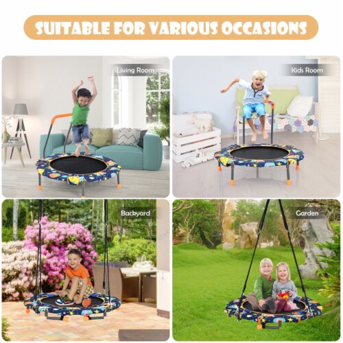 Trampoline swing combo top