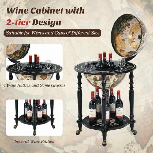 Globe wine stand online