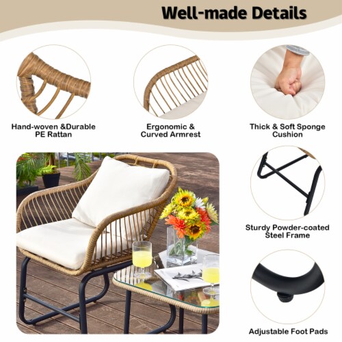 Bistro set cushion clearance pads