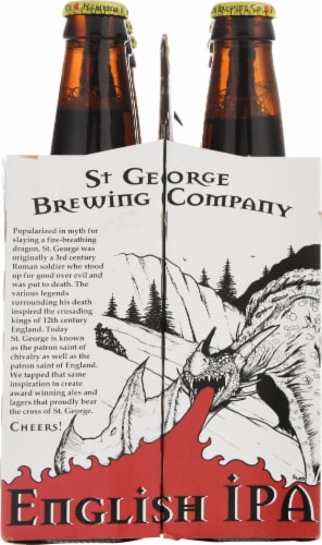 St George English IPA Beer Perspective: right