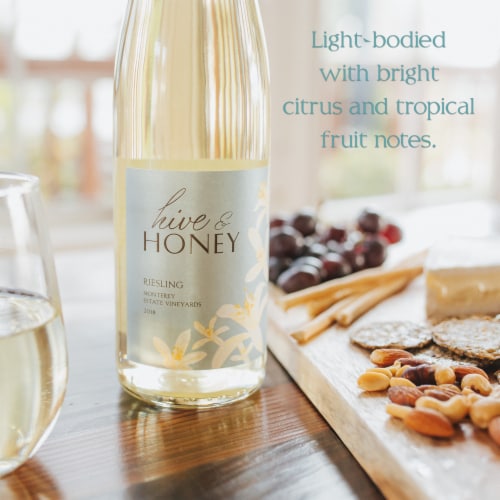 Hive & Honey Riesling Perspective: right