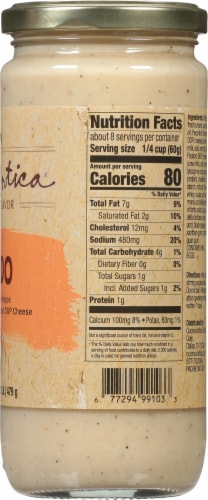 Cucina Antica® Alfredo Premium Pasta Sauce Perspective: right