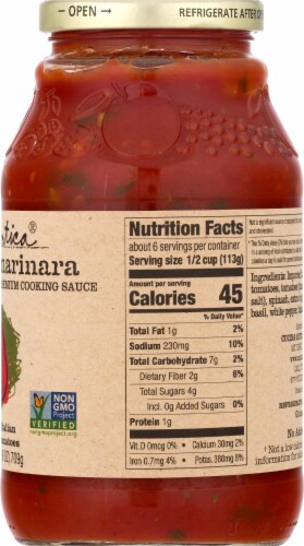 Cucina Antica Fresh Spinach Marinara Sauce Perspective: right