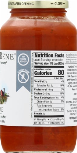 Monte Bene Vodka Pasta Sauce Perspective: right