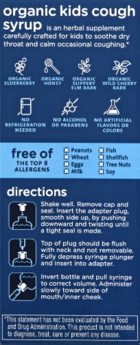 Mommy's Bliss Organic Kids Cough Syrup & Mucus Relief + Immunity Boost Liquid Combo Pack Perspective: right