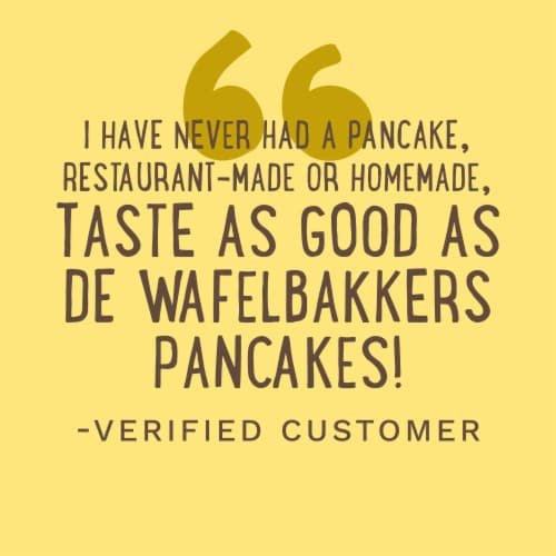 De Wafelbakkers Buttermilk Mini Pancakes