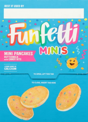 Pillsbury Funfetti® Mini Frozen Pancakes Perspective: right