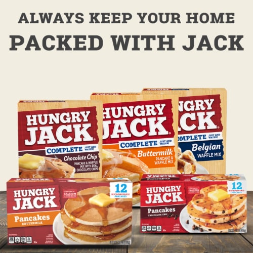 Hungry Jack Buttermilk Pancakes Perspective: right