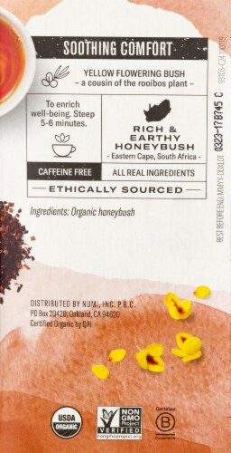 Numi Organic Honeybush Tea Perspective: right