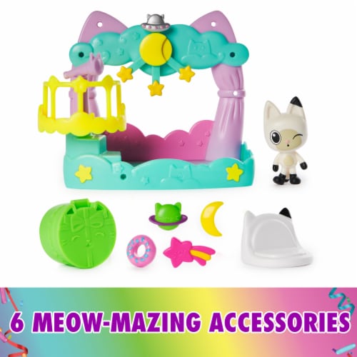 Gabby's Dollhouse Pandy Paws Dreamy Lookup Balcony Set Perspective: right