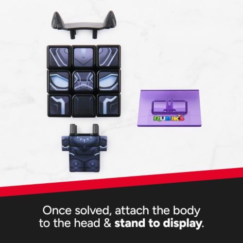 Rubik's Cube Marvel Black Panther Cuber Perspective: right