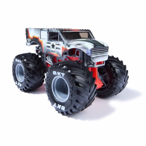 Monster Jam Marvel Iron Man Vs War Machine Monster Trucks Perspective: right