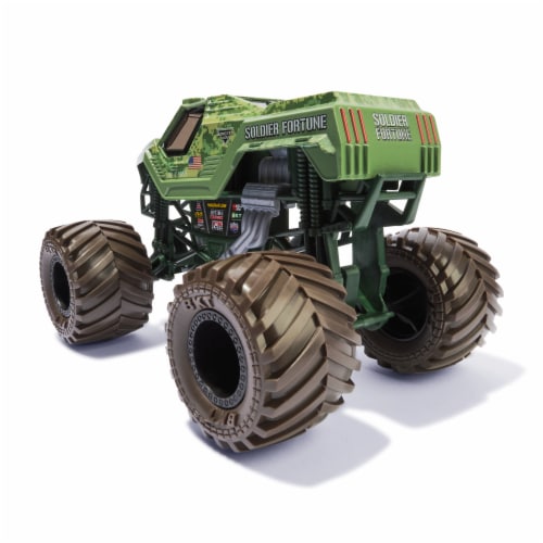 Monster Jam Official Soldier of Fortune™ Monster Truck Collector 1:24 Scale Die-Cast Vehicle Toy Perspective: right