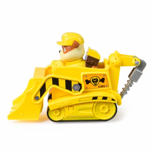 Paw Patrol™ Rubble's Bulldozer Toy Truck with Collectible Action Figure Perspective: right